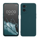 Husa kwmobile pentru OPPO A76, Silicon, Albastru, 59147.57, Carcasa