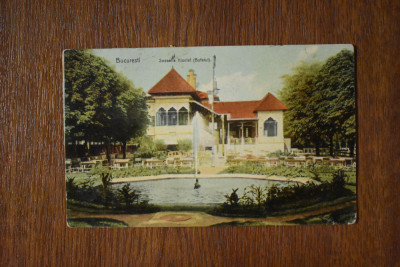 CP Bucuresti Soseaua Kiseleff Bufetul de la sosea 1925 foto