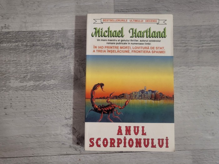 Anul scorpionului de Michael Hartland