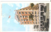 SUA PONCE DE LEON HOTEL OLD CARS MIAMI FLORIDA VINTAGE POSTCARD WHITE BORDER, Circulata, Fotografie