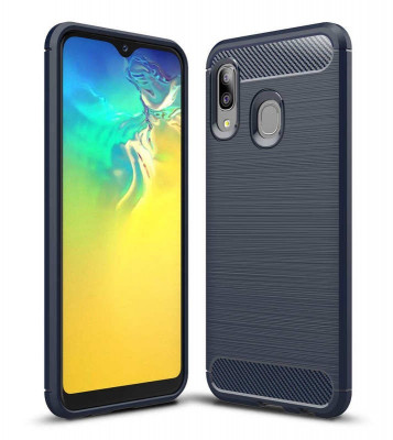 Husa SAMSUNG Galaxy A20e - Carbon (Bleumarin) FORCELL foto