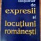 Dicționar de expresii și locuțiuni rom&acirc;nești