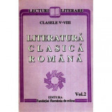 - Literatura clasica romana vol. II - Clasele V-VIII - 120157