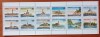 YUGOSLAVIA-Poduri pe Dunare set complet 12val.-MNH NESTAMP. -Calitate EXTRA, Nestampilat