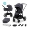 CARUCIOR MULTIFUNCTIONAL 2IN1 KINDERKRAFT NEA DARK GREY SuperHeroes ToysZone
