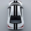 Sticker Auto Dungi Model 4 , Banda Tuning 5 m A 15 cm Set 2 Buc.