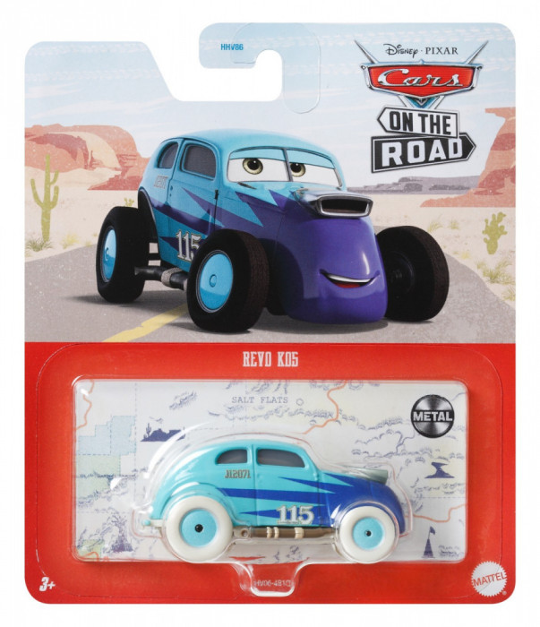 MASINUTA METALICA CARS3 PERSONAJUL REVO KOS SuperHeroes ToysZone