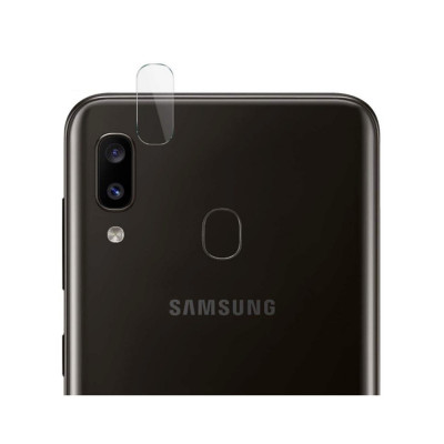 Folie Camera pentru Samsung Galaxy A20e Mocolo Full Clear Camera Glass Transparent foto