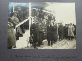 Foto , Generalul Mircescu , Ministrul de Razboi , la depozitul Jegalia , 1926