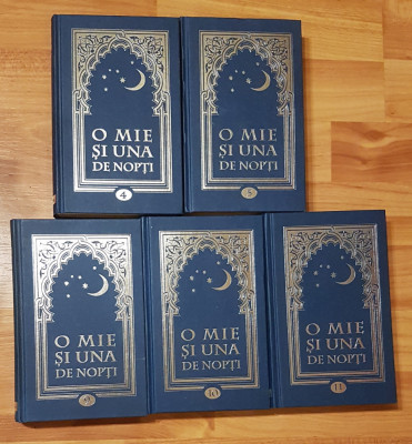 Set 5 volume O mie si una de nopti (Vol. 4, 5, 9, 10, 11) foto