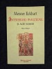 Intrebari pariziene si alte scrieri &ndash; Meister Eckhart (ed. bilingva)