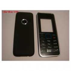 Carcasa Nokia 3500 Negru cu tastatura foto