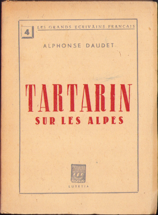 HST C2161 Tartarin sur les Alpes de Alphonse Daudet