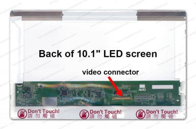 Display laptop 10.1 Inch LED 40 pin WSVGA (1024x576) cod LTN101XT01 foto