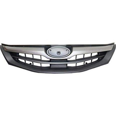 Grila radiator, masca fata Subaru Impreza 09.2007-12.2011, parte montare centrala, cu ornament cromat, 721505-1, Aftermarket foto