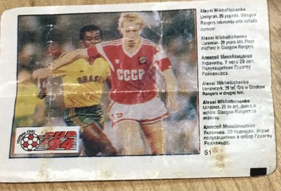 COLOB Actibild Fodbal 1994 Nr. 51 foto