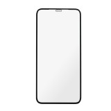 Folie de sticla securizata DEPOX&reg; pentru protectie compatibila iPhone 11 PRO Max/XS Max, 3D, Anti-spy, neagra, acoperire full-cover