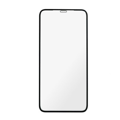 Folie de sticla securizata DEPOX&amp;reg; pentru protectie compatibila iPhone 11 PRO Max/XS Max, 3D, Anti-spy, neagra, acoperire full-cover foto