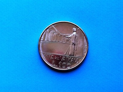 100 Lire 1978 Vatican-UNC-RAR foto