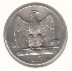 ITALIA - 5 LIRE 1929 , Ag835, LIT1.12 foto