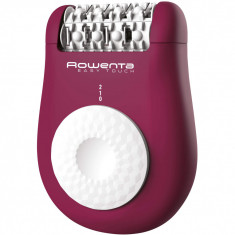 Epilator Rowenta Easy Touch EP1120F1, 24 pensete, 2 viteze, Roz