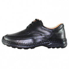 Pantofi casual barbati piele naturala - Gitanos negru - Marimea 41