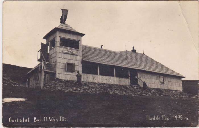 CP Muntele Mic Castelul Batalionului 11 V&acirc;nători de Munte (1475 m)