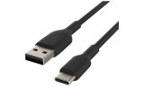 Cumpara ieftin Cablu de incarcare Belkin BoostCharge USB-C la USB-A, 2m, negru - RESIGILAT