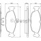 Set placute frana,frana disc OPEL ASTRA F Hatchback (53, 54, 58, 59) (1991 - 1998) BOSCH 0 986 460 938