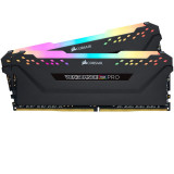 Memorie DDR4 VENGEANCE&reg; RGB PRO 16GB (2 x 8GB) DDR4 DRAM 3600MHz CL18, Corsair