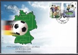 Serbia si Muntenegru 2006 - Cupa Mondială de Fotbal - Germania, Serie + Colita, 2 FDC-uri, 2 POZE, Stampilat