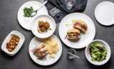 Bonna Placa de service - Gourmet - Por&Aring;&pound;elan - 19x11 cm - set de 2