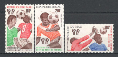 Mali.1978 Posta aeriana-C.M. de fotbal ARGENTINA DM.131 foto