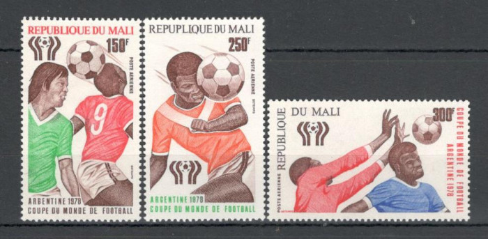 Mali.1978 Posta aeriana-C.M. de fotbal ARGENTINA DM.131