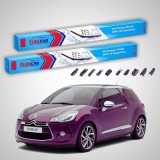Cumpara ieftin Ștergătoare Citro&euml;n DS 3 Cabriolet 2015-prezent | Set Față Flat Premium &ndash; TeamCar&reg;