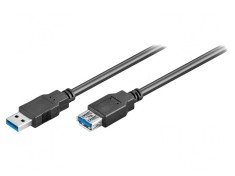 Cablu USB 3.0 A-A 5m Negru 5Gbps