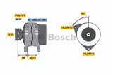 Generator / Alternator BMW Seria 3 Cabriolet (E36) (1993 - 1999) BOSCH 0 986 040 380