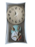 Ceas mare de perete cu pendul Model ? 841 Lalea, Oem