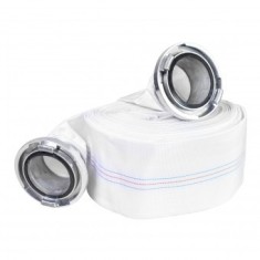 Furtun irigatii/pomp. din PVC 4 toll, lungime 20m cu racord aluminu, max 6bar, panzat Breckner Germany