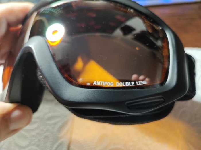 Ochelari vintage de ski Black In Black
