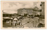 1213 - CRAIOVA, Market, Justice Palace, Romania - old postcard - unused, Necirculata, Printata