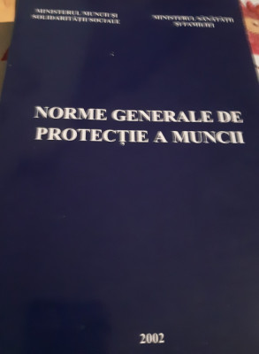 NORME GENERALE DE PROTECTIA MUNCII 2002 foto