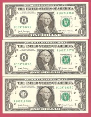 SUA 1 $ / 2017A - CONSECUTIVE. UNC.