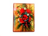 magnet frigider cu maci si margarete 35911