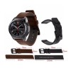 Curea piele ceas 20mm Xiaomi Amazfit Bip Garmin Vivoactive 3 Galaxy Watch Active