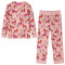 Pijamale pentru copii cu m&acirc;neci lungi roz deschis 128