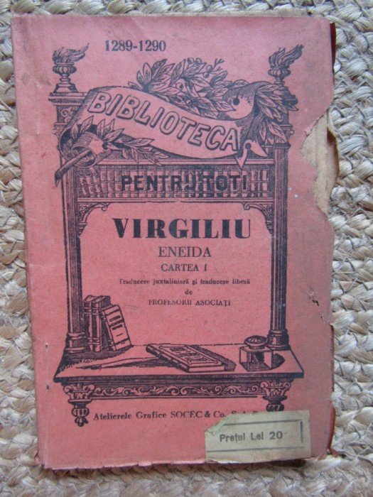 Virgiliu - Eneida cartea I