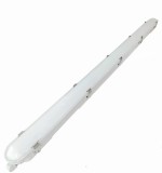 Lampa industriala corp led 120cm 33W 4000K alb natural 4620lm 140lm W ABS+PC cu cleme metalice fara palpaire IP65 5 ani garantie pentru hale sau depoz