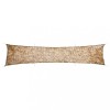 VidaXL Plasă de camuflaj cu geantă de depozitare, nisipiu, 706x140 cm