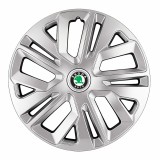Set 4 Capace Roti 14 inchi (R14) Raven Gri, Compatibile Cu Skoda